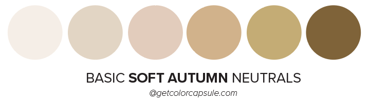 Soft Autumn Neutral Colors